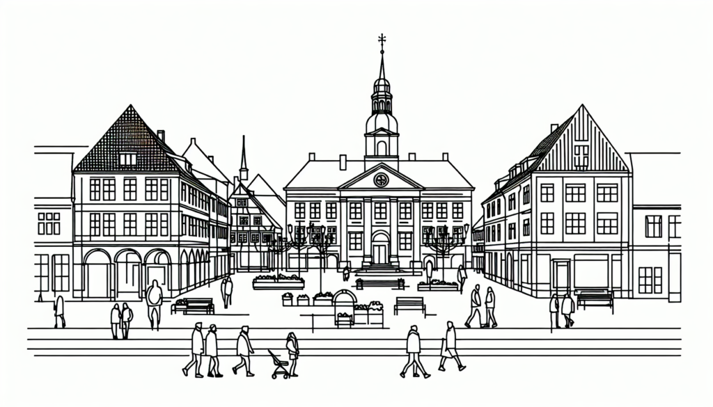 Nu har central plads i Odense...